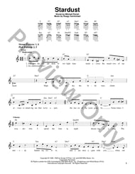 Stardust Guitar and Fretted sheet music cover